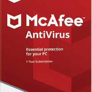McAfee AntiVirus PC 1 Device 1 Year McAfee Key GLOBAL