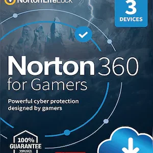 Norton 360 for Gamers (PC, Android, Mac, iOS) 3 Devices, 1 Year - NortonLifeLock Key - EUROPE