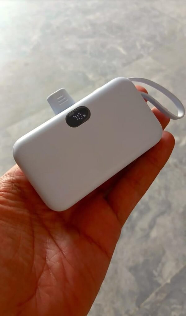 WhatsApp Image 2026-07-20 at 10.40.58 PM 10000mAh Mini Power Bank with Built-in Type-C Cable – Wholesale Imported