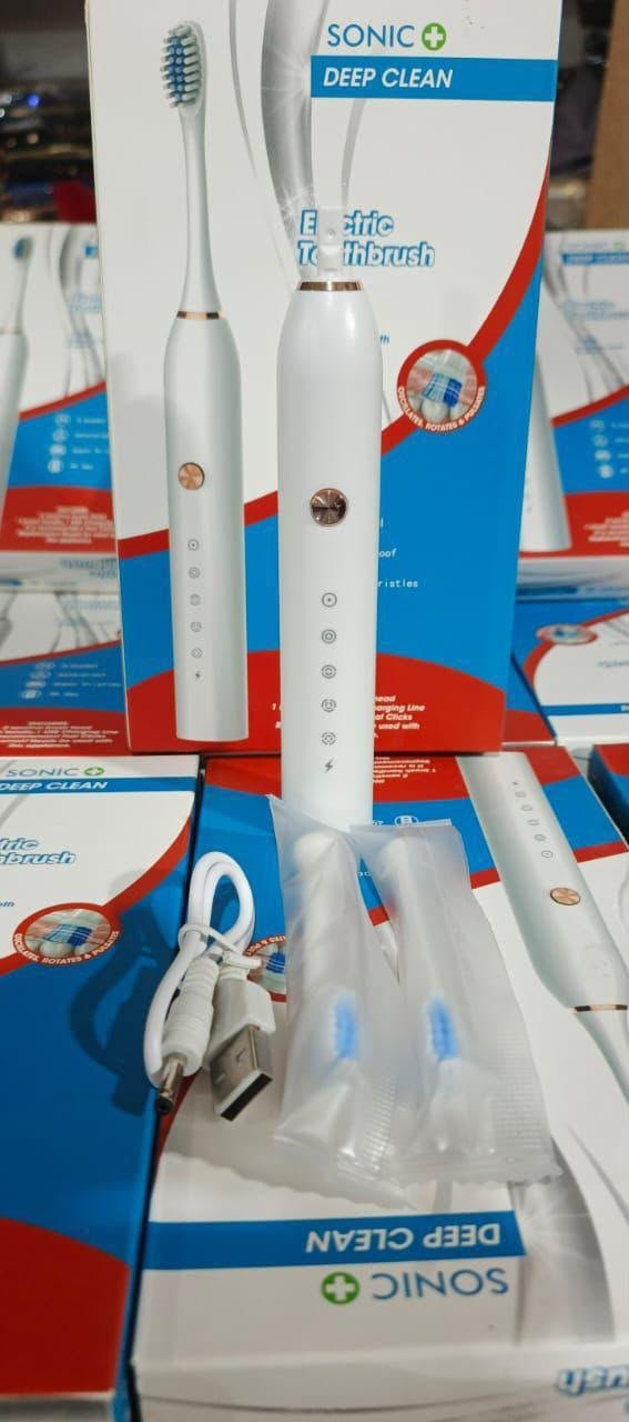 Sonic+ Deep Clean Rechargeable Electric Toothbrush – Wholesale Imported